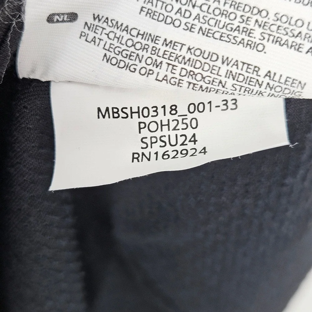 Bylt Everyday Shorts Mens 33 Premium Basics Black Casual Stretch Performance
